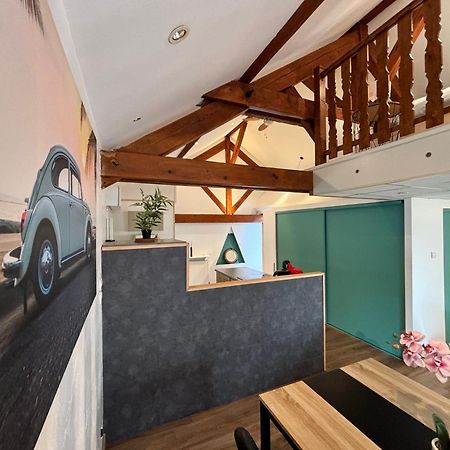 Mini-Loft, Terrasse 24M2, Internet Haut-Debit, Garage Prive Et Place De Parking Audincourt 외부 사진