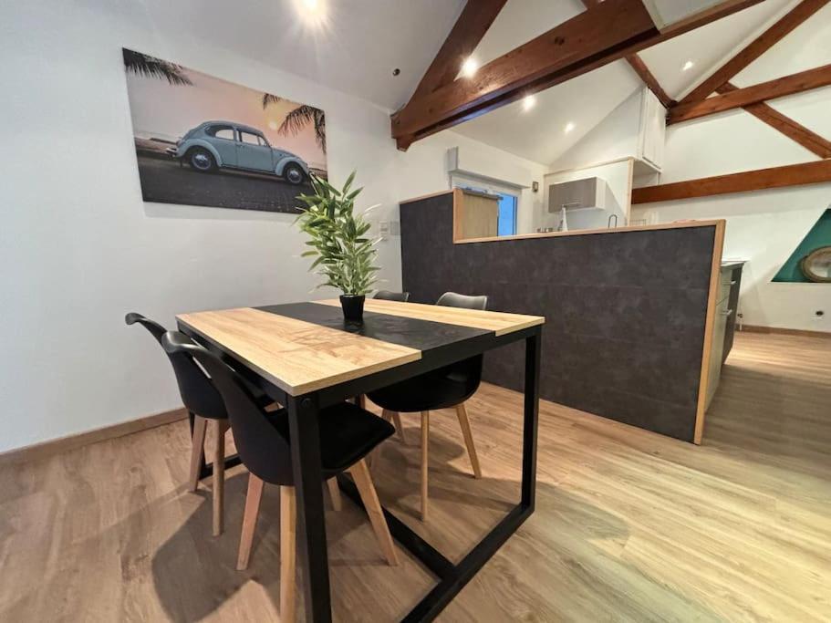 Mini-Loft, Terrasse 24M2, Internet Haut-Debit, Garage Prive Et Place De Parking Audincourt 외부 사진