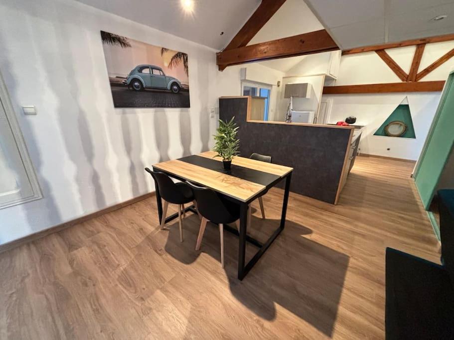 Mini-Loft, Terrasse 24M2, Internet Haut-Debit, Garage Prive Et Place De Parking Audincourt 외부 사진
